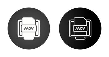 Mov File Vector Icon