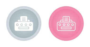 Document Printing Vector Icon