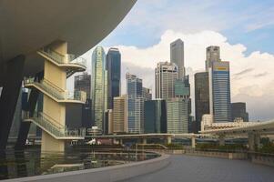 Singapore, 2014, Downtown central financial district, Singapore photo