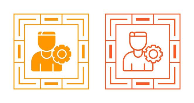 icono de vector de soporte técnico