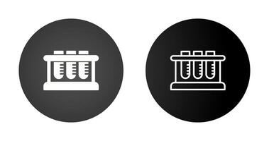 Test Tube Rack Vector Icon