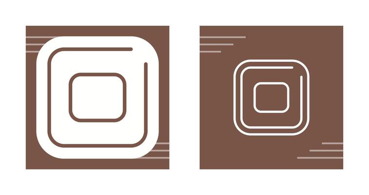 Stop Square Vector Icon