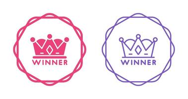 Winner Vector Icon