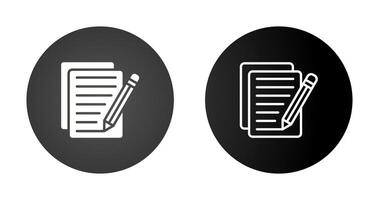 Document Edit Vector Icon