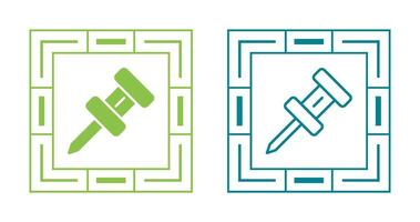 Pushpin Vector Icon