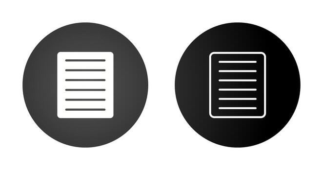 documento alinear justificar vector icono