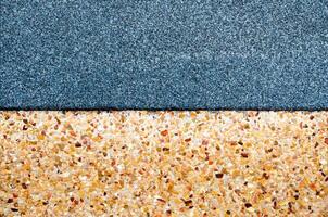 Texture of the granite remnants finish and exposed aggregate finish flooring photo