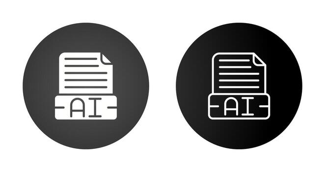 documento formato vector icono