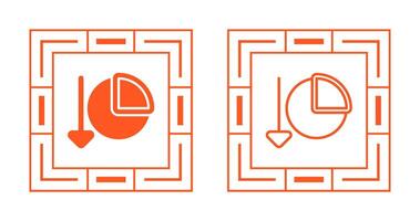 Chart Decreasing Vector Icon