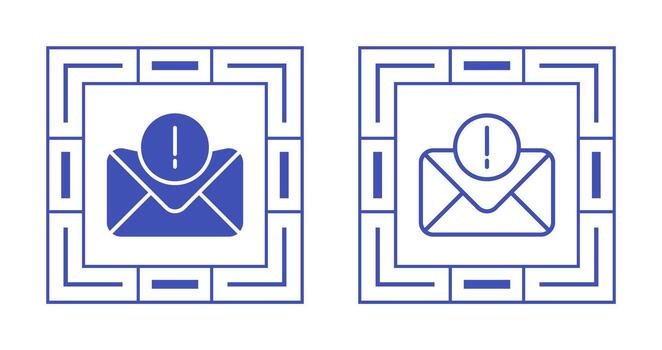 Error Message Vector Icon