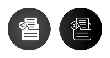 Document Insert Audio Vector Icon