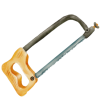 watercolor hacksaw illustration png