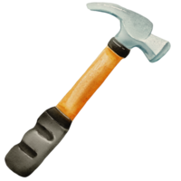 Aquarell Hammer Illustration png