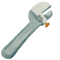 watercolor spanner illustration png