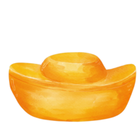 waterverf Chinese goud png