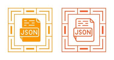 json vector icono