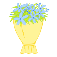 lindo buquê de flores png