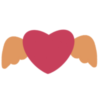 Heart love icon elements png