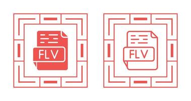 FLV Vector Icon