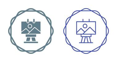 Canvas Vector Icon