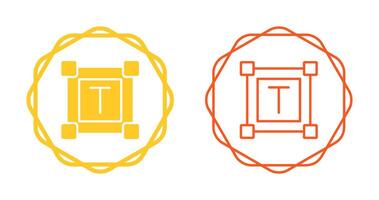 Font Design Vector Icon
