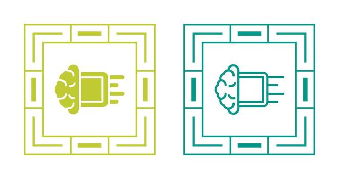 Machine Learning Vector Icon