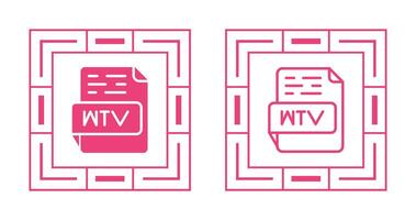 WTV Vector Icon