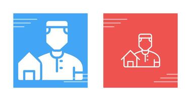 House Owner Vector Icon