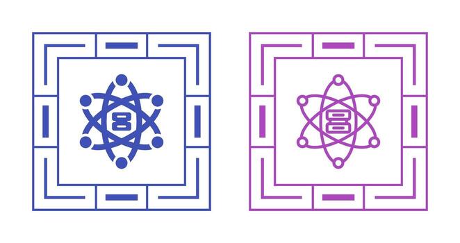 icono de vector de ciencia de datos