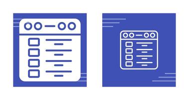 Browser Vector Icon