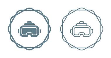 Virtual Reality Headset Vector Icon