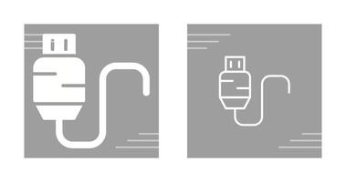 Usb Cable Vector Icon