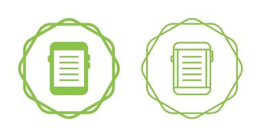 E-reader Vector Icon