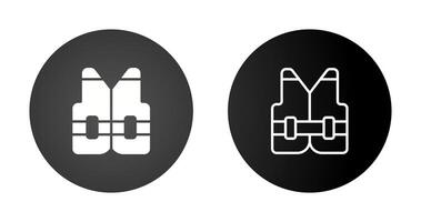Reflective vest Vector Icon