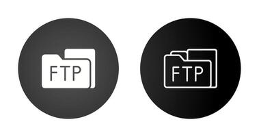 ftp acceso vector icono