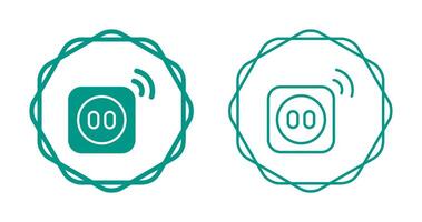 Smart Plug Vector Icon