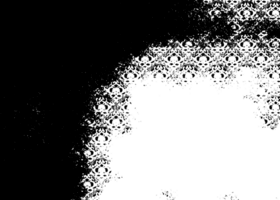 Grunge border texture background. Abstract frame overlay. PNG graphic illustration with transparent background.