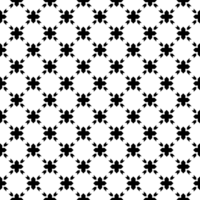 Black seamless abstract pattern. Overlay for background and backdrop. Ornamental design. PNG graphic illustration with transparent background.