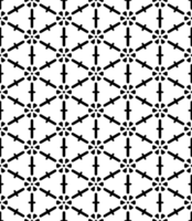 Black seamless abstract pattern. Overlay for background and backdrop. Ornamental design. PNG graphic illustration with transparent background.