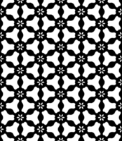 Black seamless abstract pattern. Overlay for background and backdrop. Ornamental design. PNG graphic illustration with transparent background.