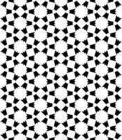 Black seamless abstract pattern. Overlay for background and backdrop. Ornamental design. PNG graphic illustration with transparent background.