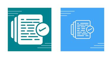 Document Versioning Vector Icon