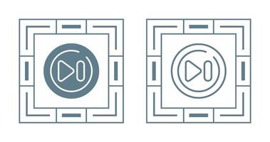 Fast Forward Circle Vector Icon