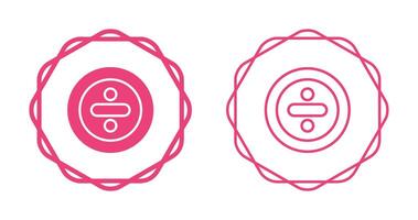 Division Vector Icon