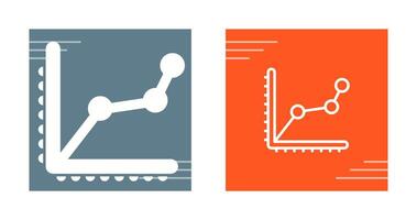 Line Chart Vector Icon