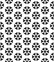 Black seamless abstract pattern. Overlay for background and backdrop. Ornamental design. PNG graphic illustration with transparent background.