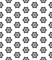 Black seamless abstract pattern. Overlay for background and backdrop. Ornamental design. PNG graphic illustration with transparent background.
