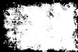 Grunge border texture background. Abstract frame overlay. PNG graphic illustration with transparent background.