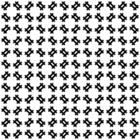 Black seamless abstract pattern. Overlay for background and backdrop. Ornamental design. PNG graphic illustration with transparent background.