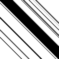 Black and white striped abstract background overlay. Motion effect. PNG graphic illustration with transparent background.